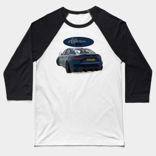 ALFA ROMEO Giulia Blue Back Baseball T-Shirt